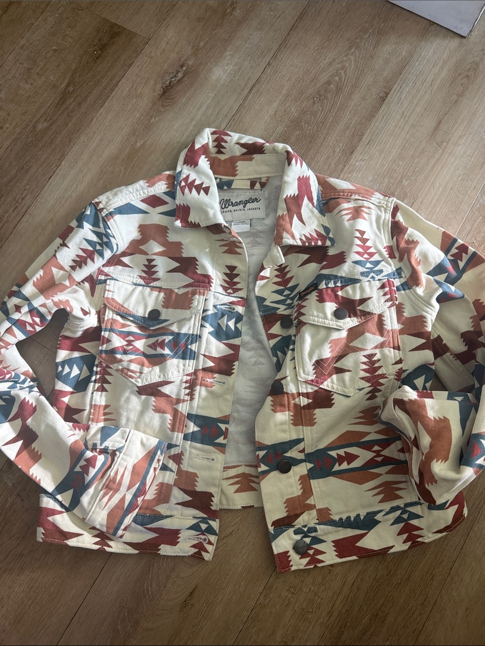 Wrangler Aztec Jean jacket - Picture 2 of 4